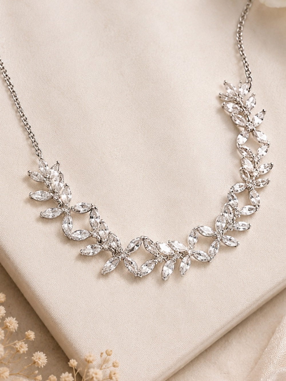Kendra Scott Rosalie Silver Tennis Bracelet in White CZ - Picture 4 of 6